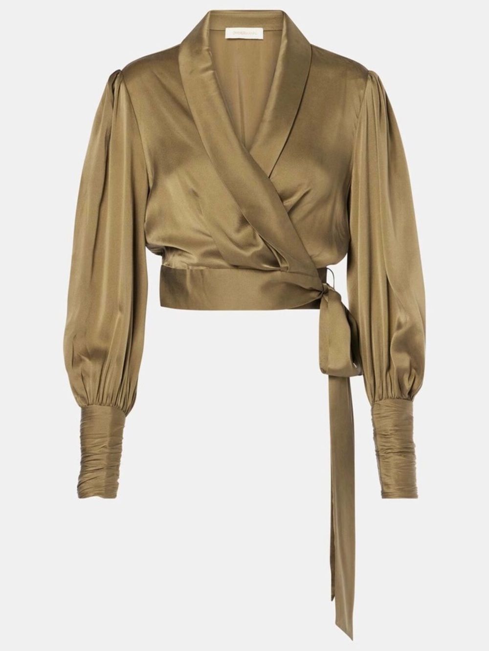 Zimmermann Silk Wrap Blouse - New - Picture 4 of 7